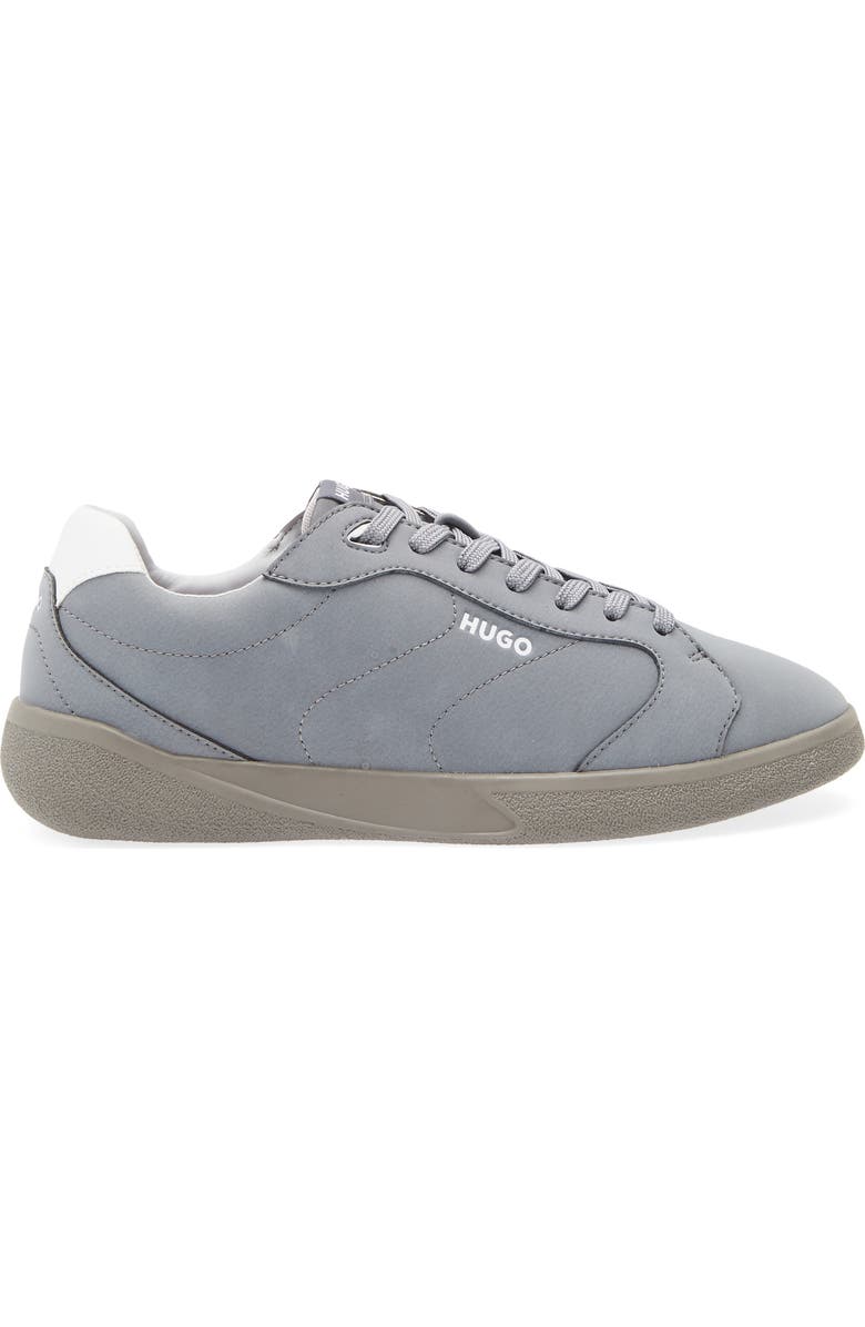 BOSS Riven Tennis Sneaker, Alternate, color, Medium Grey