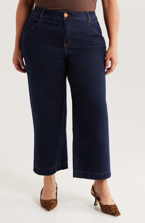 Wit & Wisdom Wyatt Skyrise High Waist Ankle Wide Leg Jeans