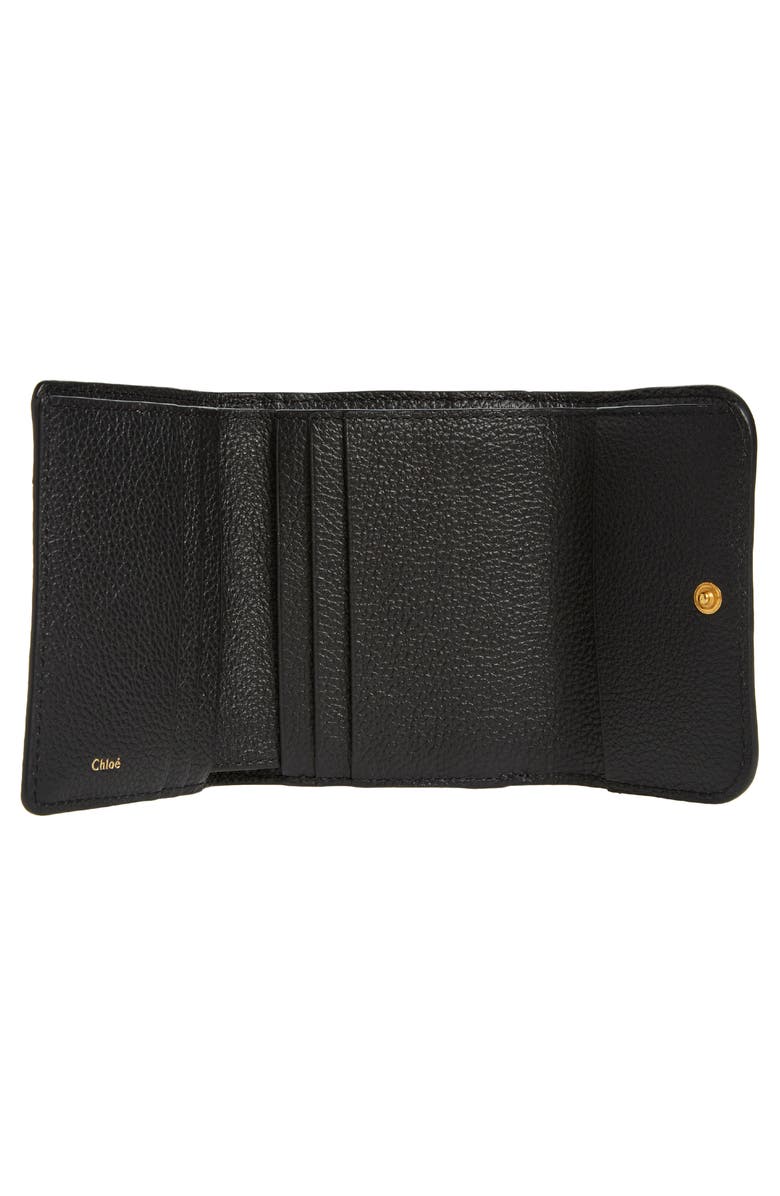 Chloé Marcie Leather Trifold Wallet, Alternate, color,
