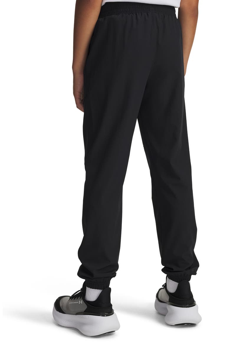 Kids' Unstoppable Woven Joggers, Alternate, color, BLACK
