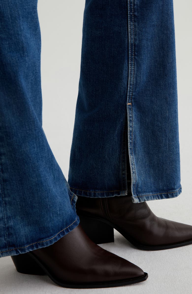 AG Farrah Split Hem Mid Rise Bootcut Jeans, Alternate, color, 