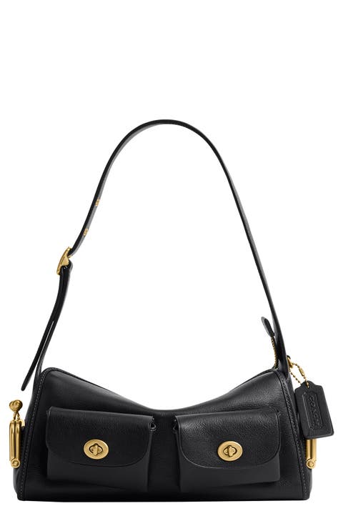 The Coach Originals Turnlock Haversack Leather Bag 27