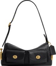 COACH The Coach Originals Turnlock Haversack Leather Bag 27