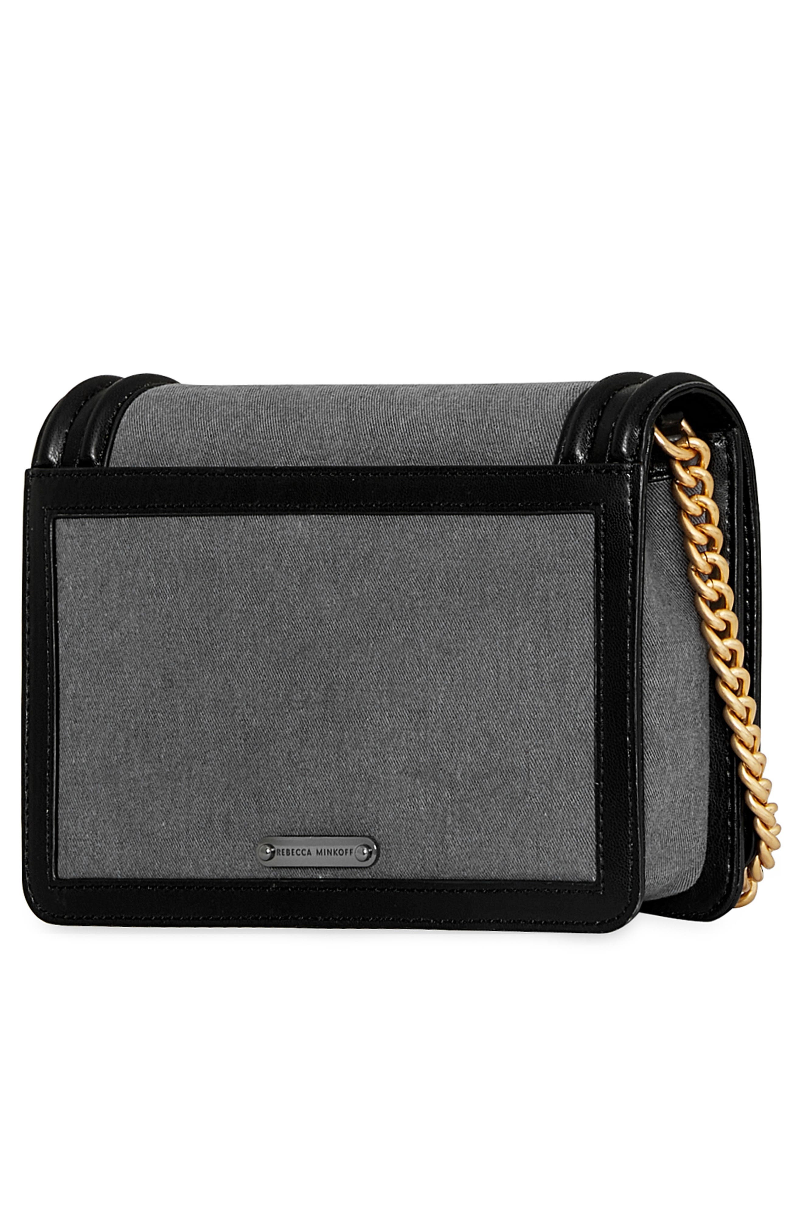 Rebecca Minkoff Small Love Celestial Stud Crossbody Bag, Alternate, color, 