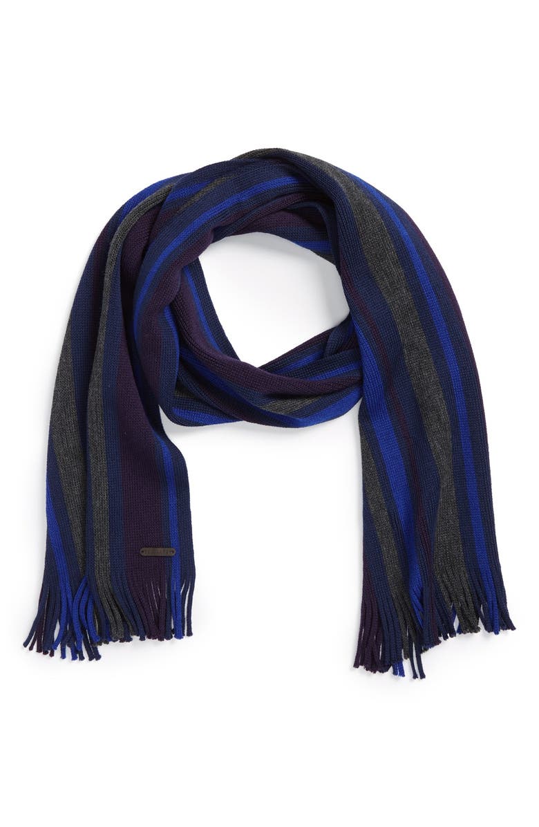 Ted Baker London 'Raschel' Wool Scarf, Main, color, 