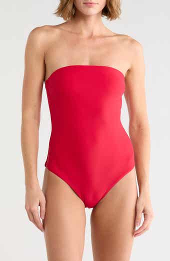 Bandeau One-Piece Swimsuit
