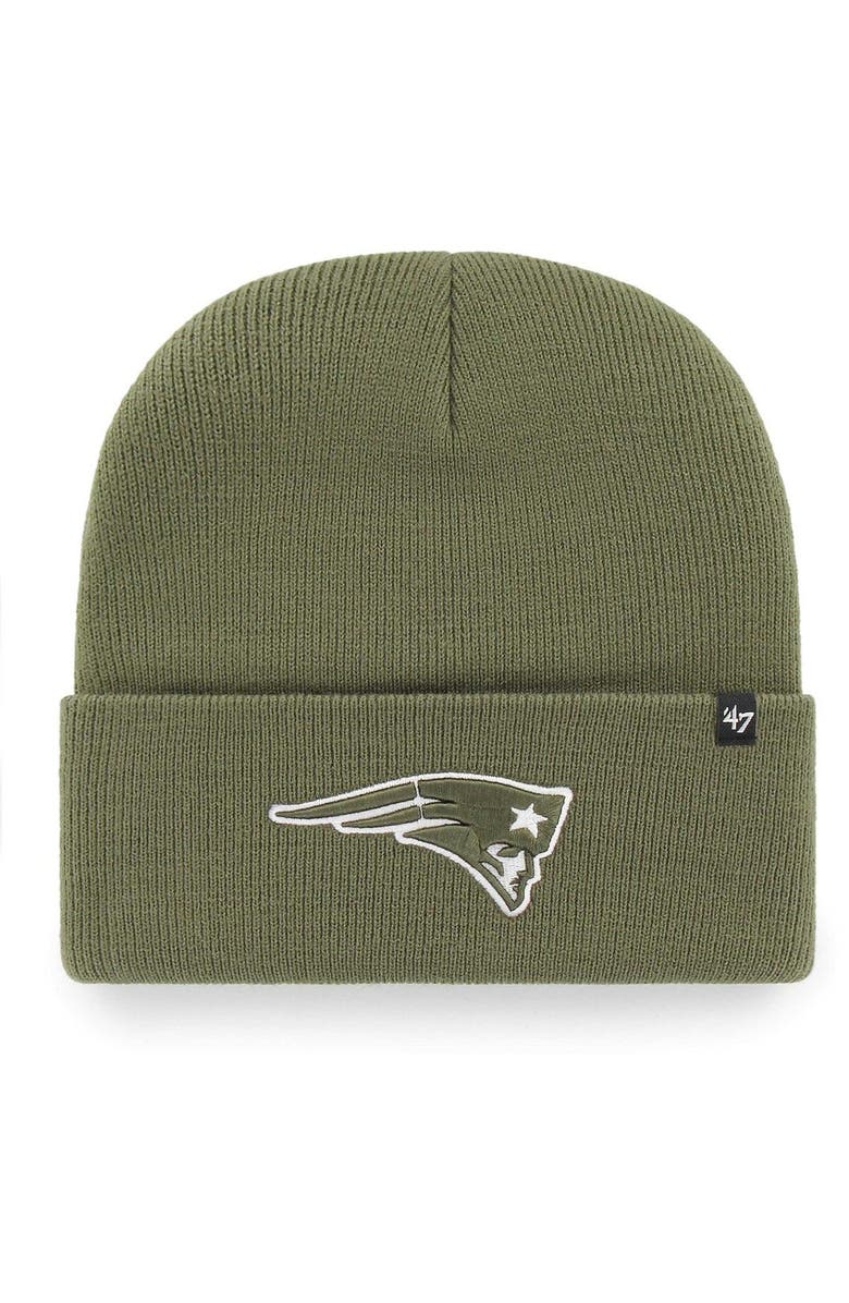 '47 Women's '47  Green New England Patriots Haymaker Cuffed Knit Hat, Main, color, Green