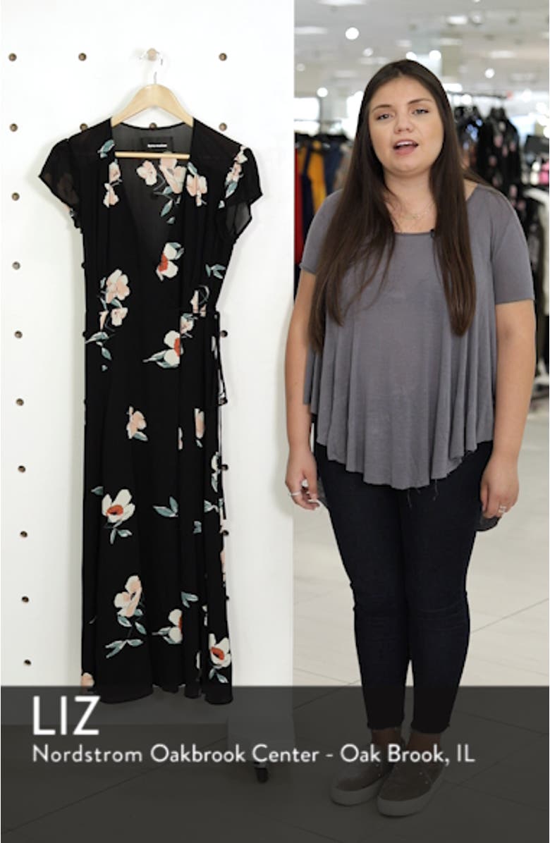 Carina Midi Wrap Dress, sales video thumbnail