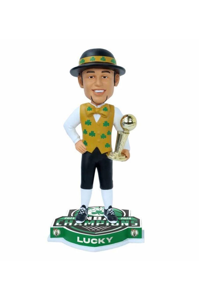Lucky (Boston Celtics) Mascot 2024 NBA Champs Bobblehead by FOCO, Main, color, Multi-Color