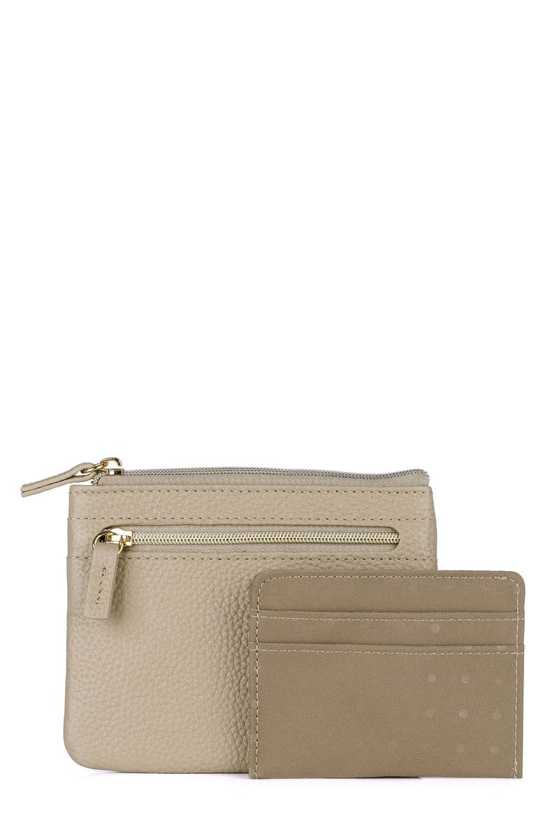 Dopp® Pik-Me-Up® I.D. Coin / Card Case, Main, color, WHITE PEPPER