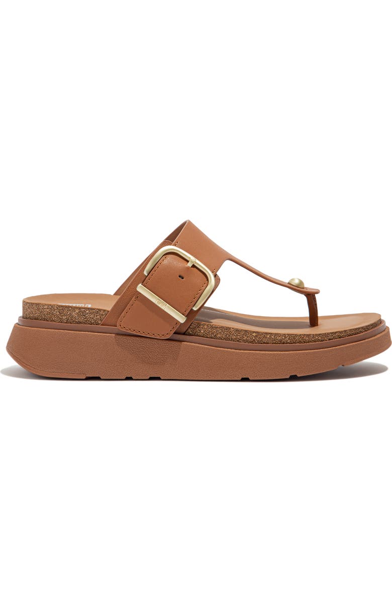 FitFlop Gen-FF Buckle Platform Flip Flop, Alternate, color, Light Tan