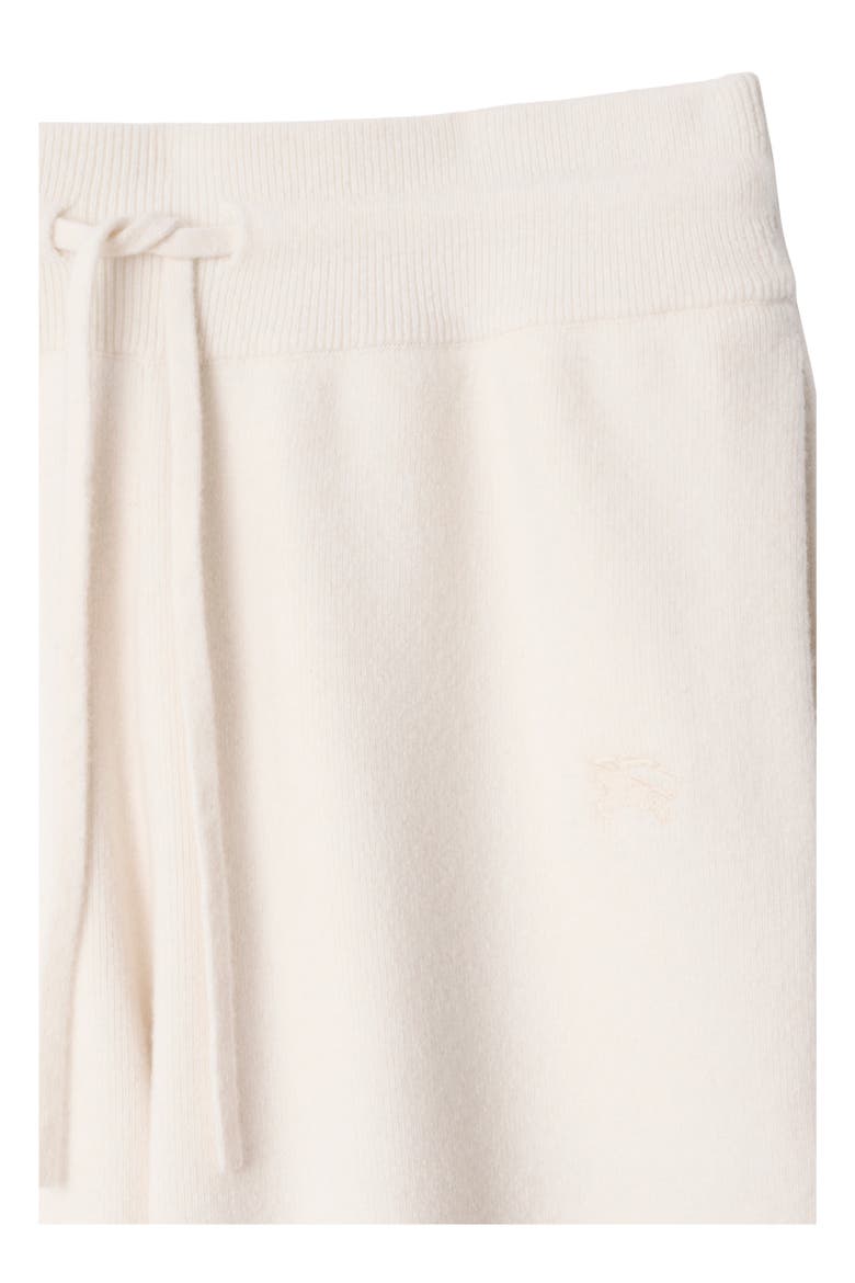 Cashmere Blend Jogging Pants, Alternate, color, Chalk white