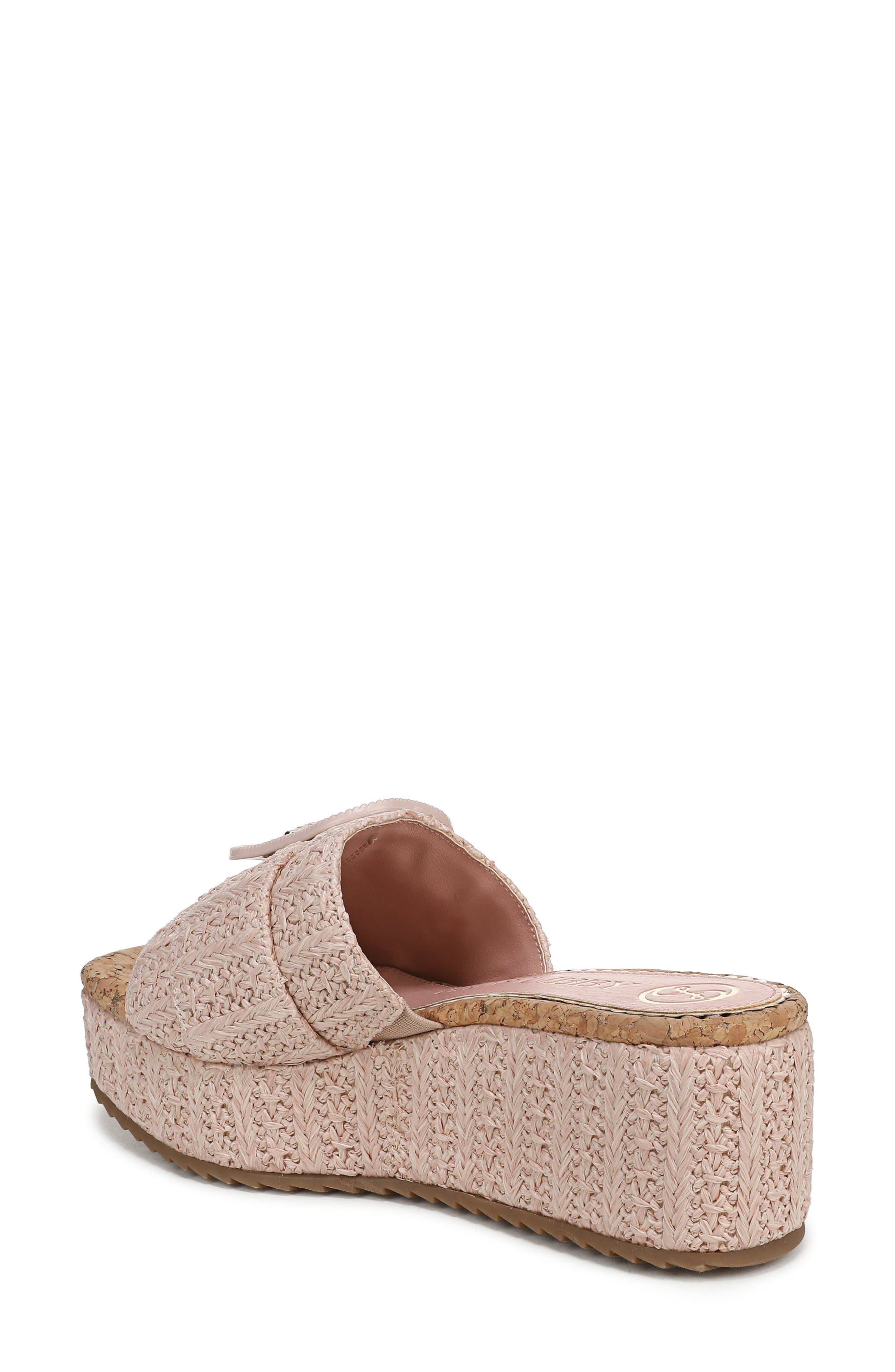 Crysta Platform Slide Sandal, Alternate, color, LIGHT MAUVE MIST