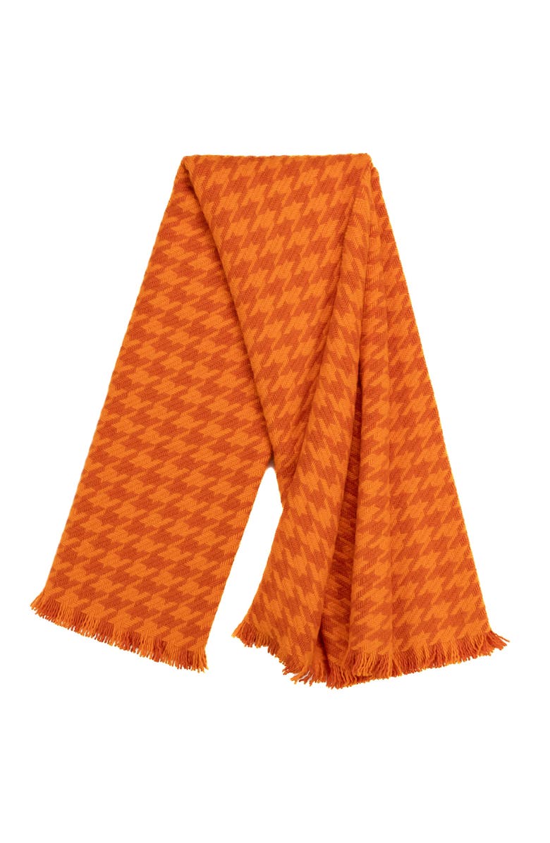 Prince of Scots Southampton Home Naturally Weighted Houndstooth Throw, Alternate, color,