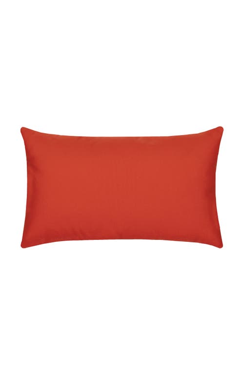 Elaine Smith Wild Heart Hand Appliqued & Embroidered Tassel Indoor & Outdoor Woven Accent Pillow