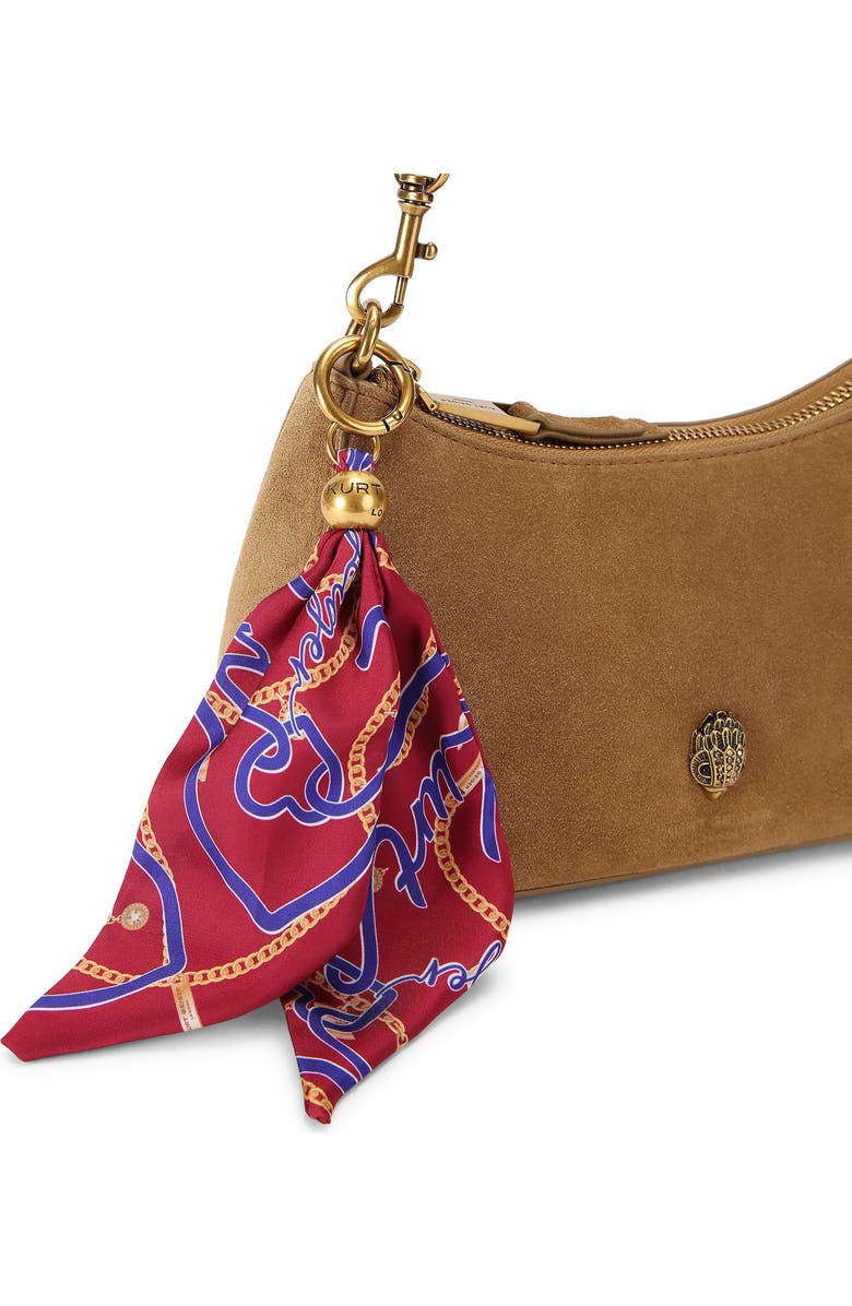 Kurt Geiger London Sloane Suede Hobo Crossbody Bag, Alternate, color,