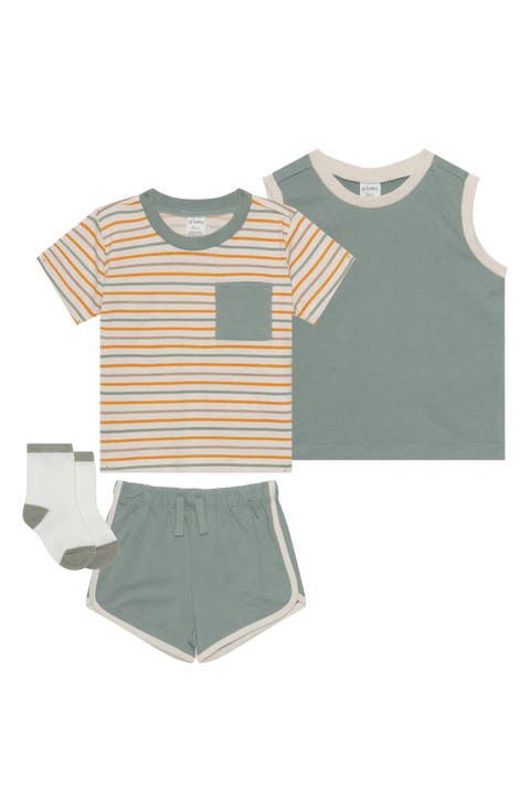 4-Piece Stripe Gift Set (Baby)