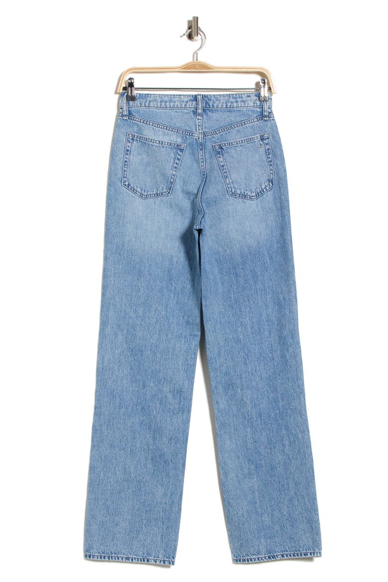Shannon High Waist Straight Leg Jeans, Alternate, color, WAKEFIELD
