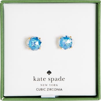 【特価セール】Kate Spade cubic zirconia stud イヤリング Kate Spade New York boxed round stud earrings | Nordstromrack