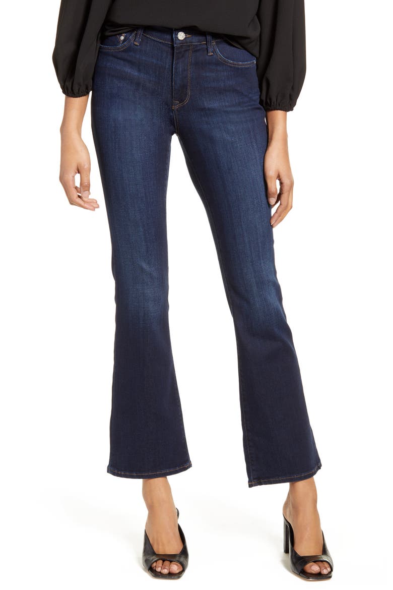 Marcia Crop Bootcut Jeans, Main, color, DEEP SUPERSOFT