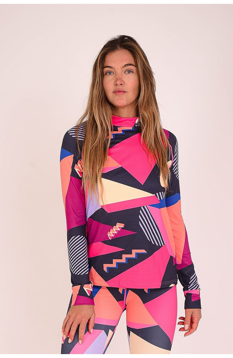 OOSC Hotstepper Womens Baselayer Top, Main, color, Hotstepper