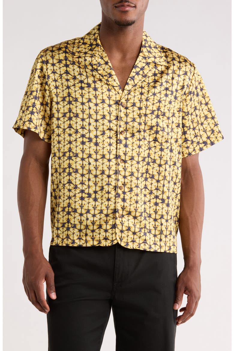 Fiz Camp Shirt, Main, color, YELLOW