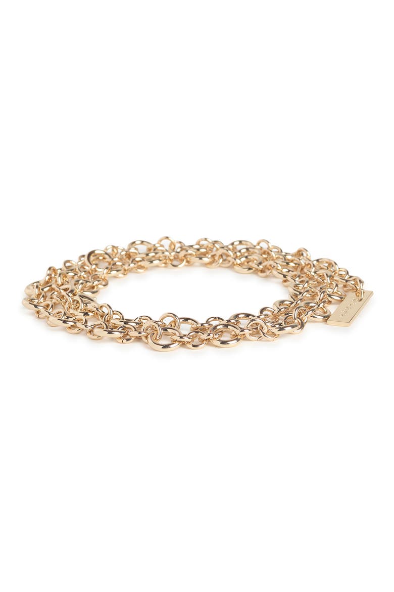 Ring Chain Belt, Alternate, color, POLISHED GOLD