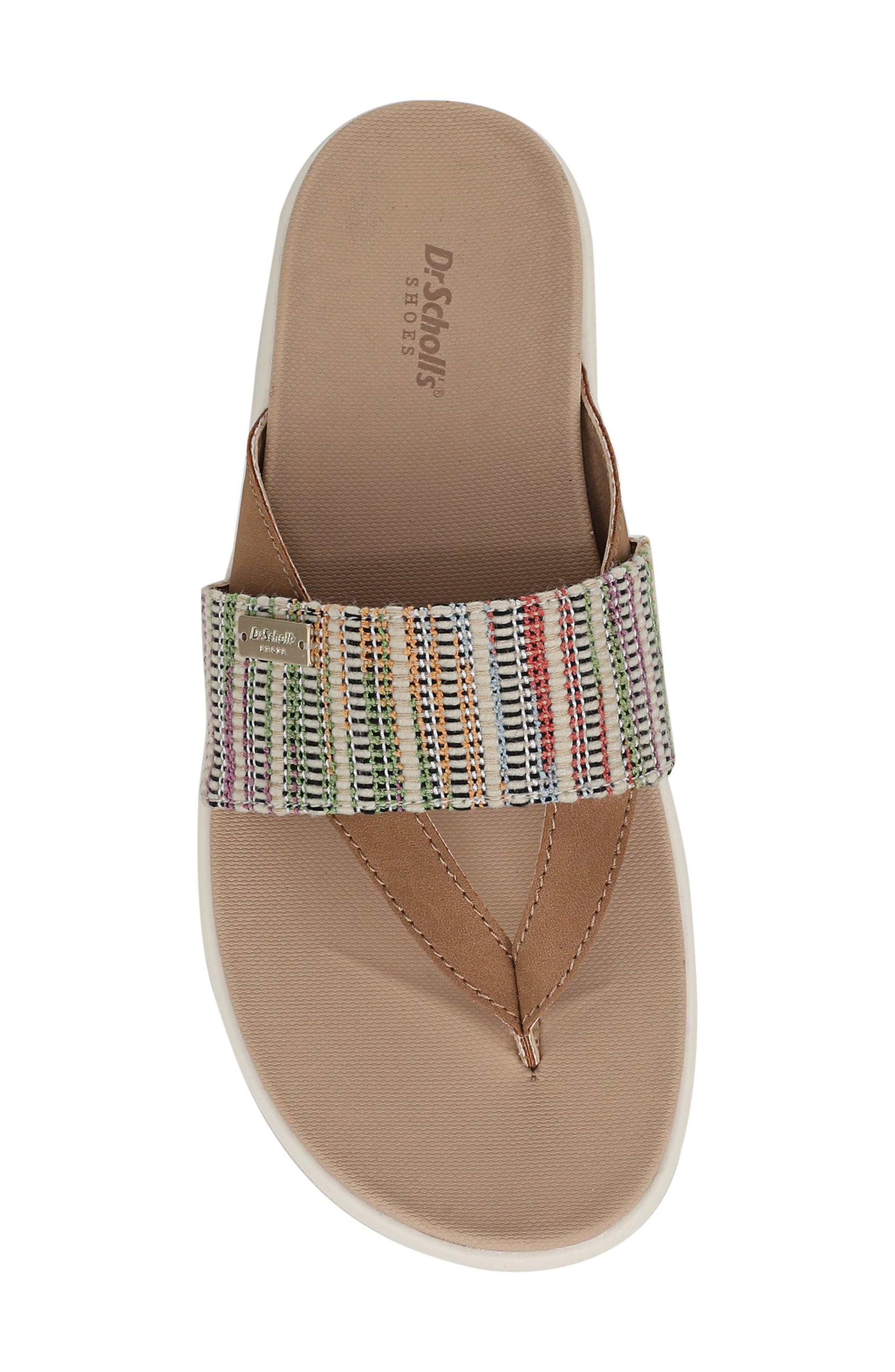 Dr. Scholl's All Day Flip Flop, Alternate, color, Honey Brown