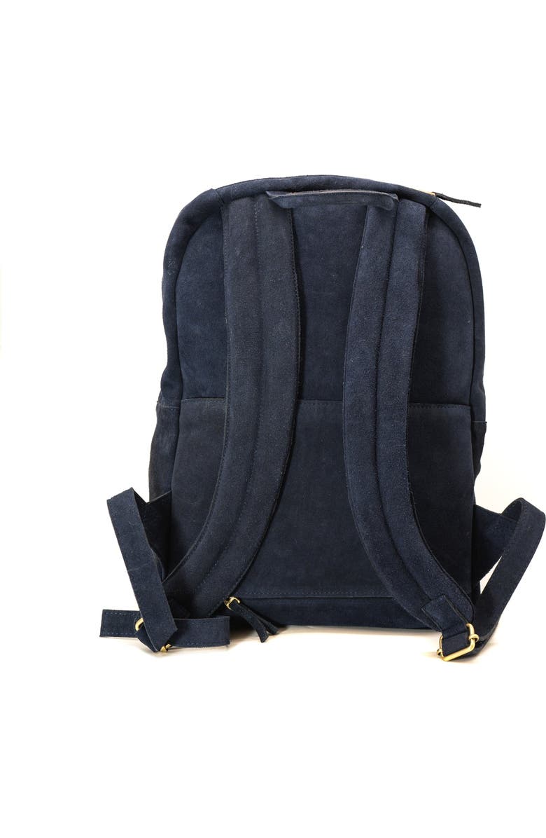 SABANDIJA Lechuza Leather Crossbody Bag, Alternate, color, Navy