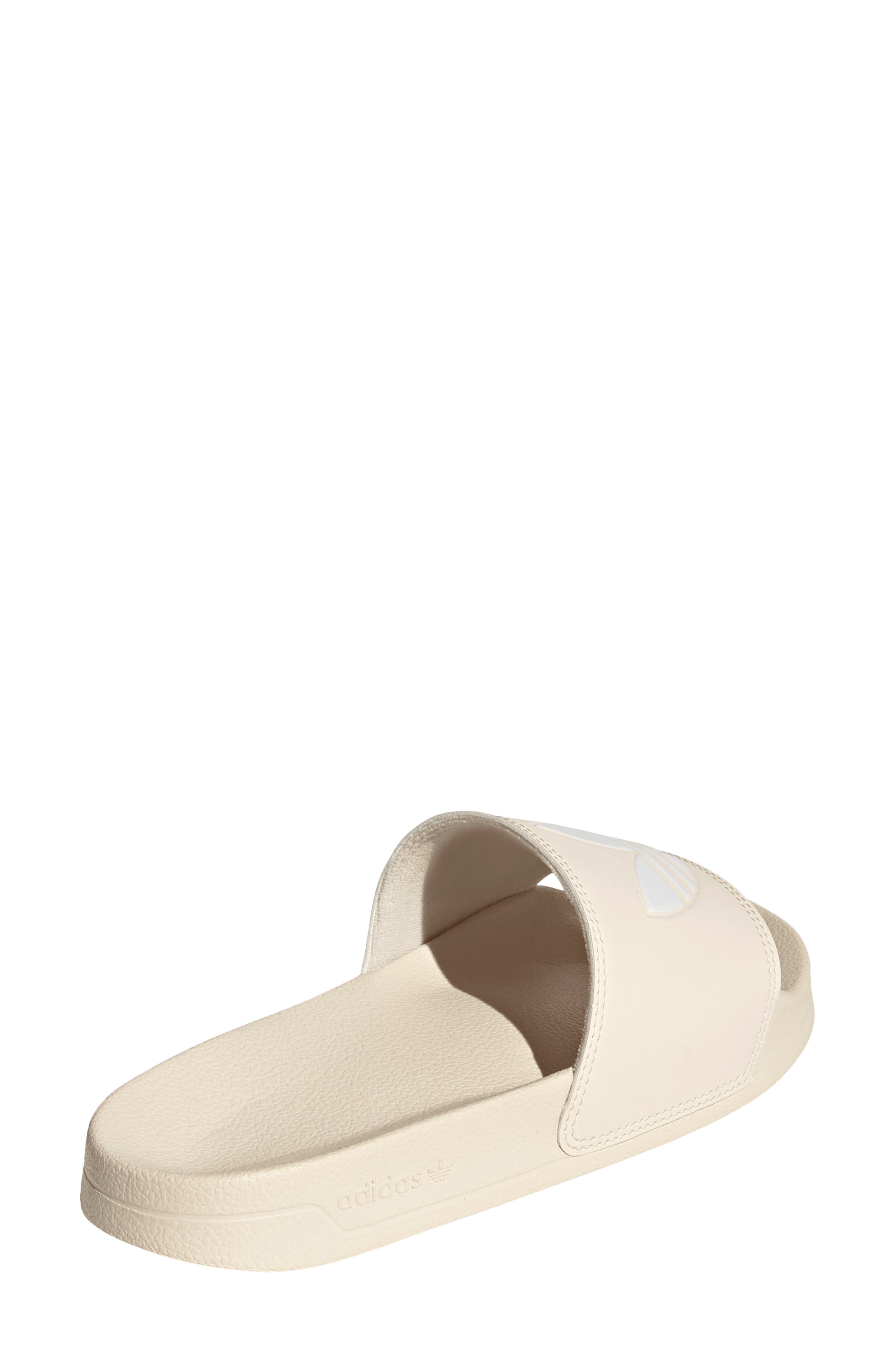 Adilette Lite Slide Sandal, Alternate, color, ECRU TINT/ WHITE/ ECRU TINT