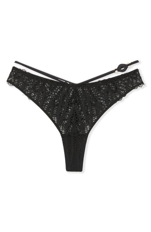 Etam Virtuose Tanga In Black