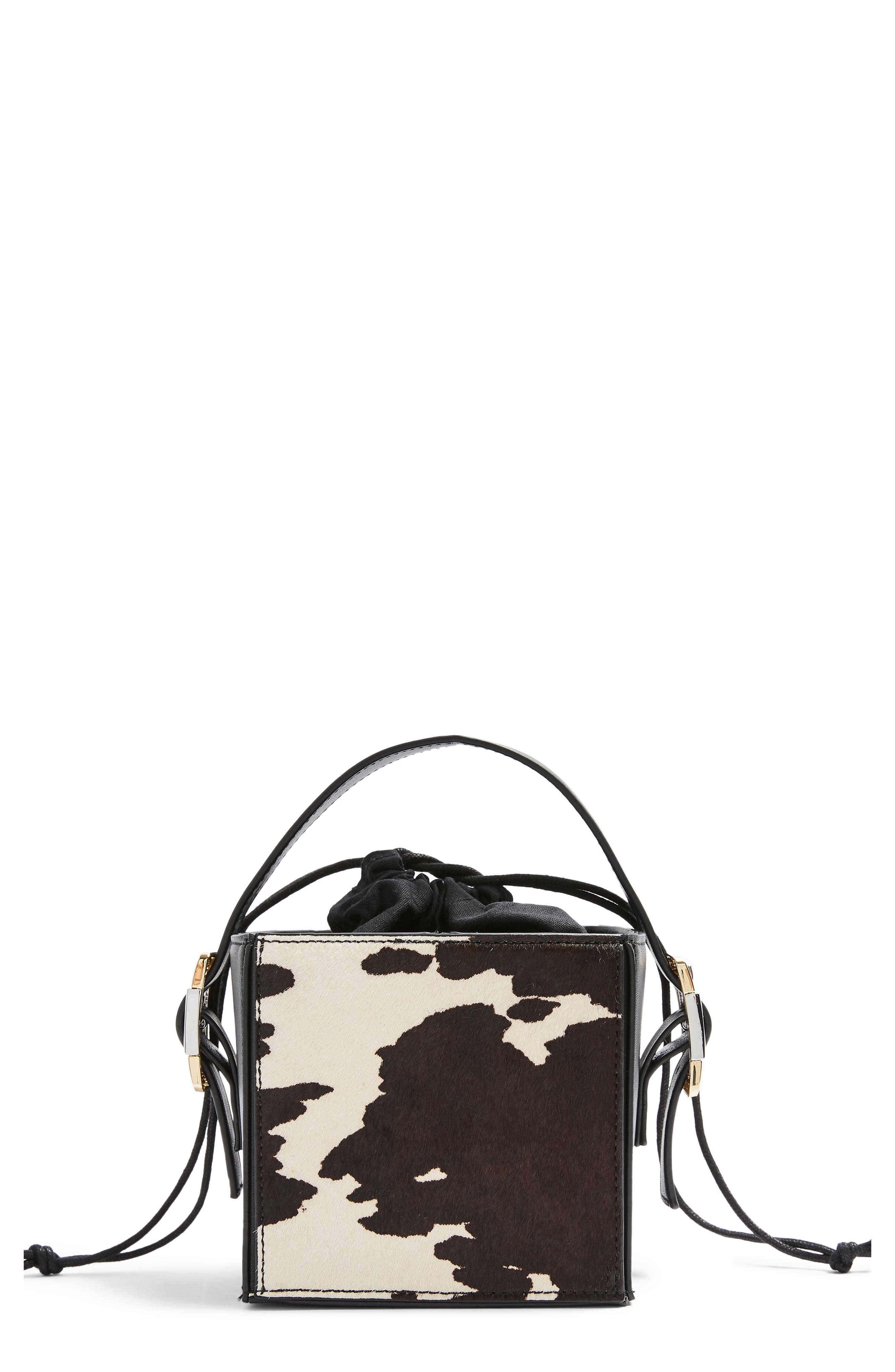 Topshop Gracie Box Shoulder Bag, Main, color, 