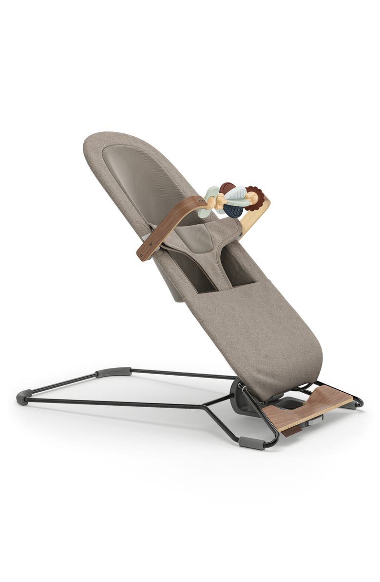 UPPAbaby Wonderwheel Toy Bar, Alternate, color, Multicolor Walnut Wood
