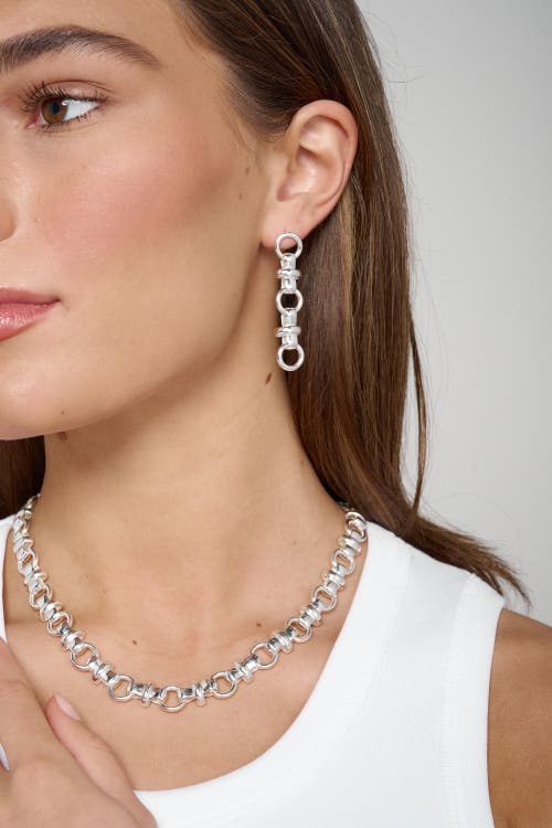 Tutti & Co Connect Earrings In Silver