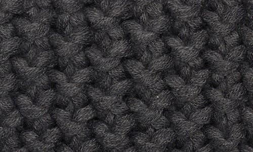 Honeydew Chunky Knit Throw Blanket In Black
