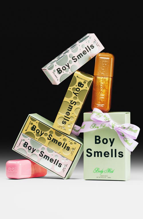 Boy Smells Holiday Glitter Mist Set In Transparent