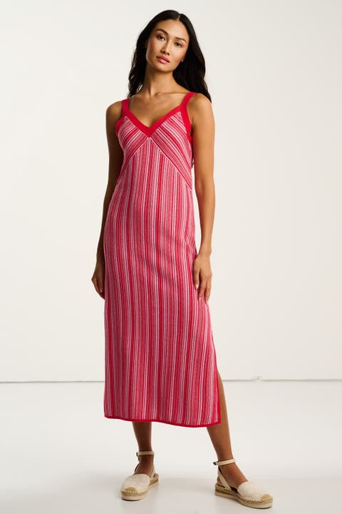 Sun Kissed Cotton Knit Dress