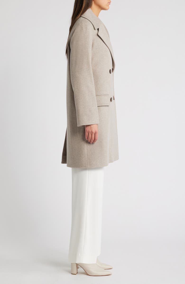 Fleurette Juliet Double Breasted Wool Coat, Alternate, color,
