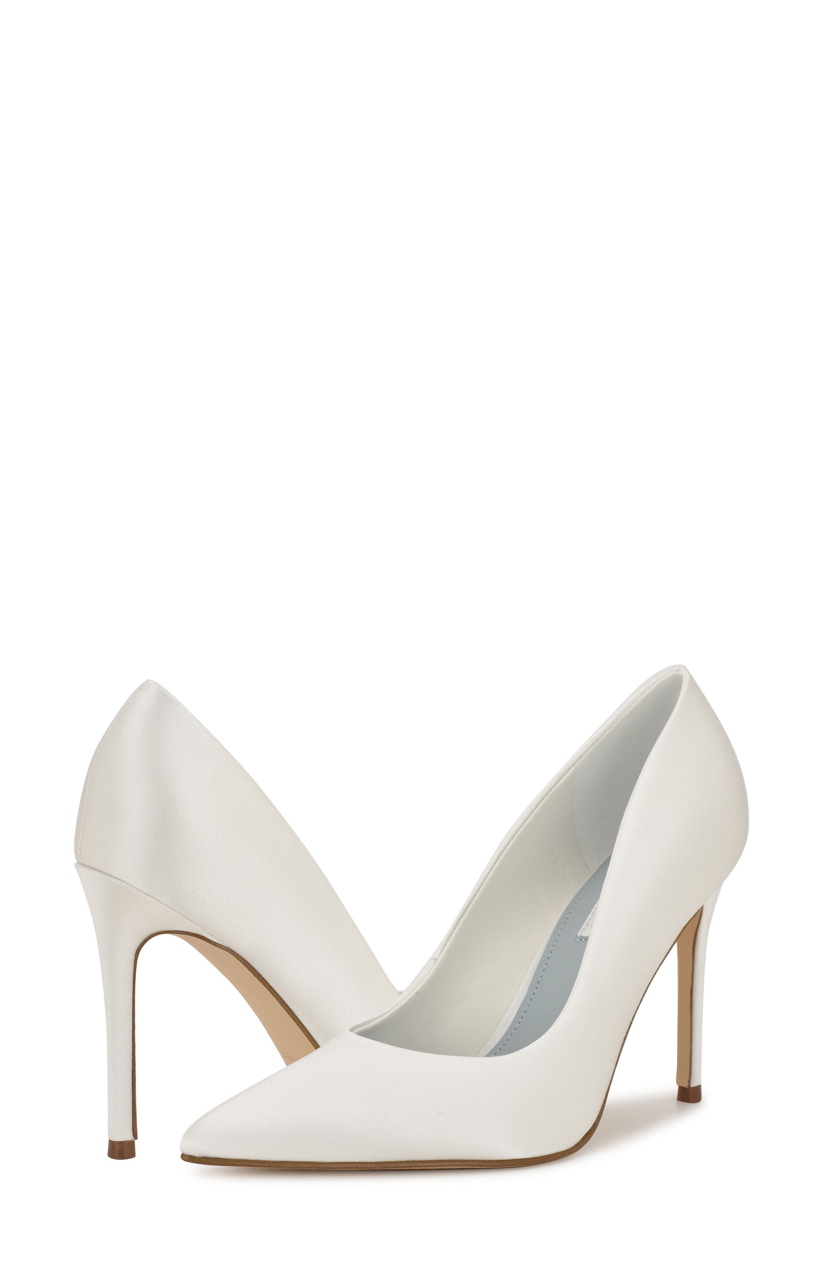 Fresh Pointed Toe Pump, Alternate, color, WHITE 140