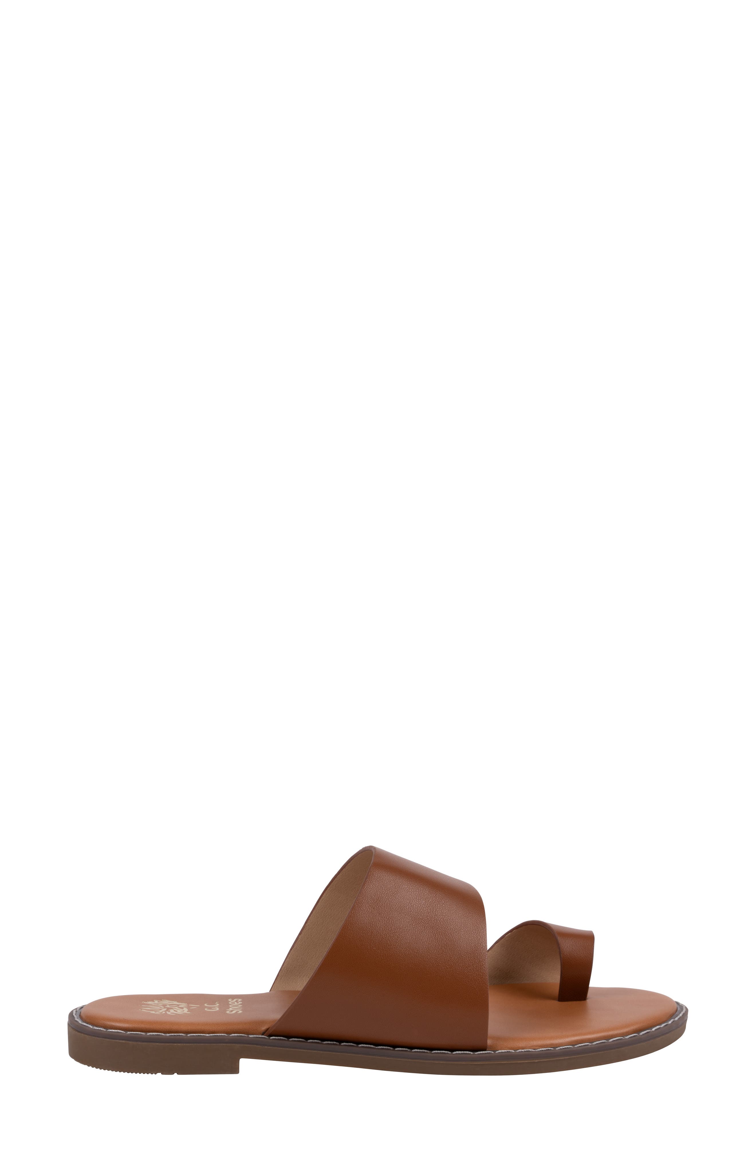 Florence Toe Loop Sandal, Alternate, color, TAN