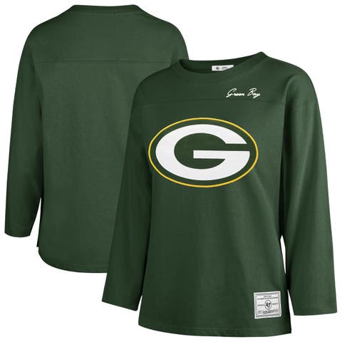 Women's '47 Green Green Bay Packers Game Nod Timeless Long Sleeve T-Shirt