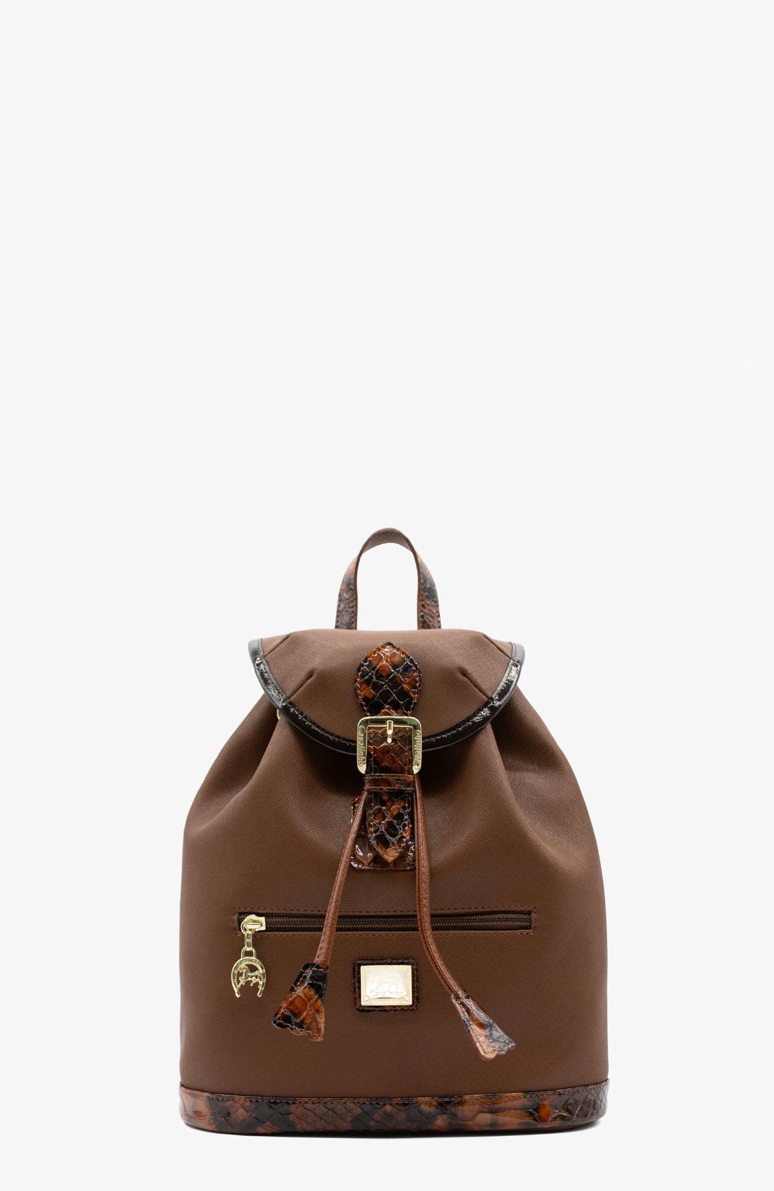 Cherry Blossom 495 Backpack, Main, color, Camel Brown