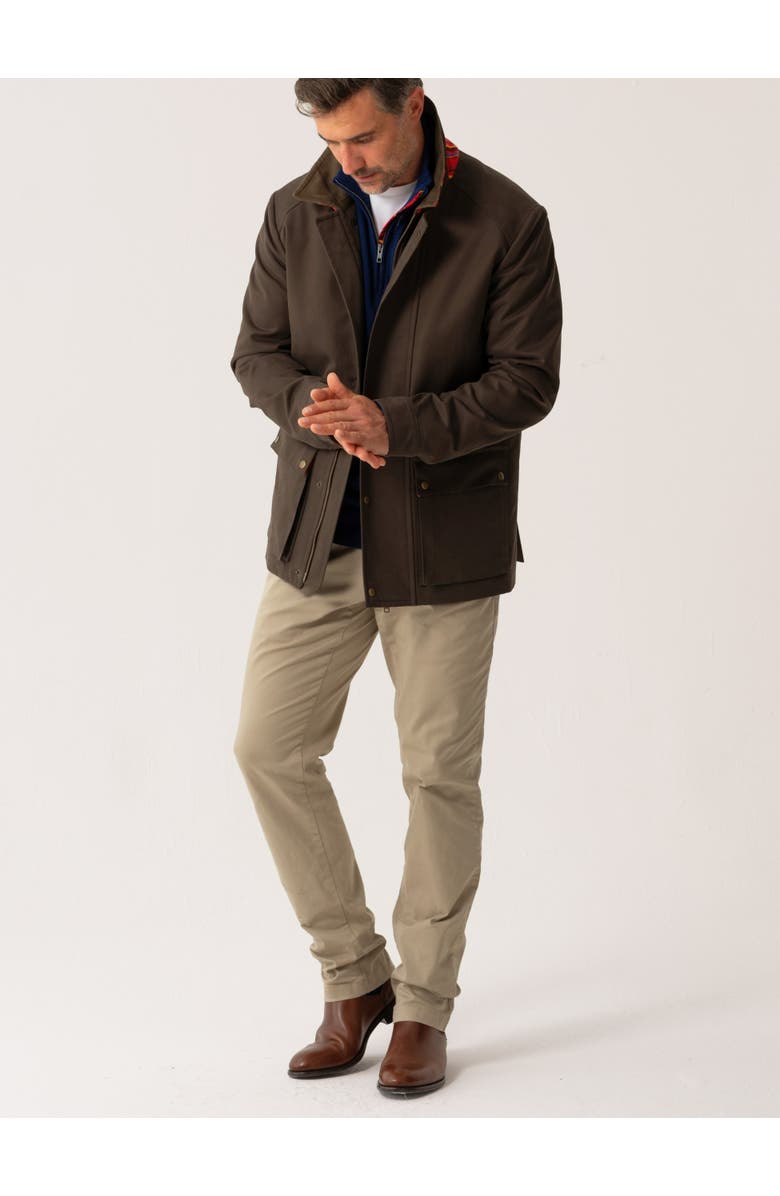 Koy Clothing Car Coat, Alternate, color, Dark Olive