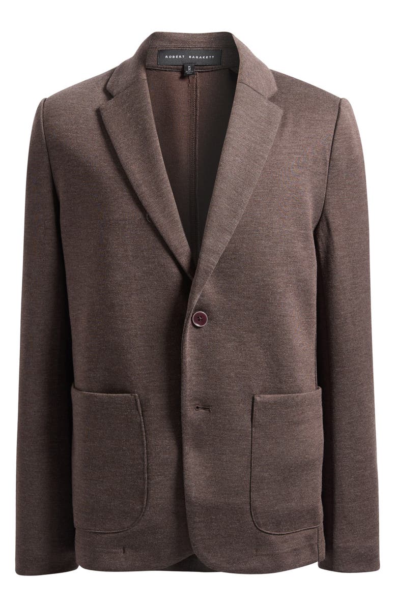 Robert Barakett Blum Heathered Knit Sport Coat, Alternate, color, Brown