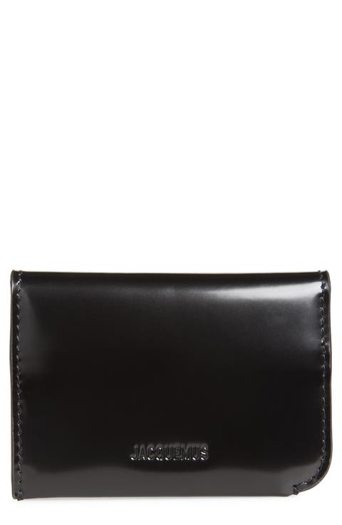 Le Porte Curvo Leather Card Holder