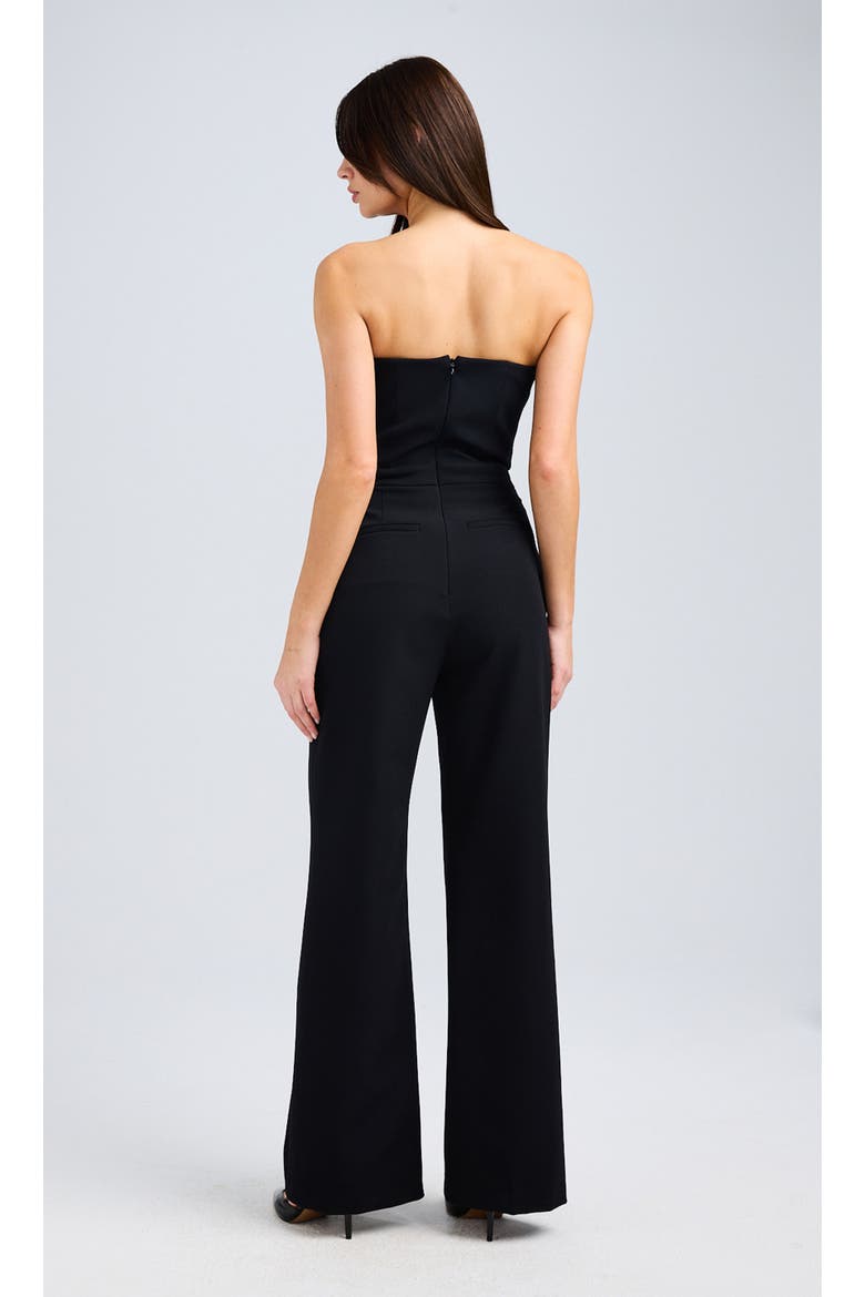 Camilo Crepe Jumpsuit, Alternate, color, Black
