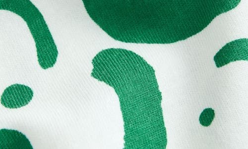 Next Kids' Wiggle Smile Print Cotton Pocket T-shirt In Green