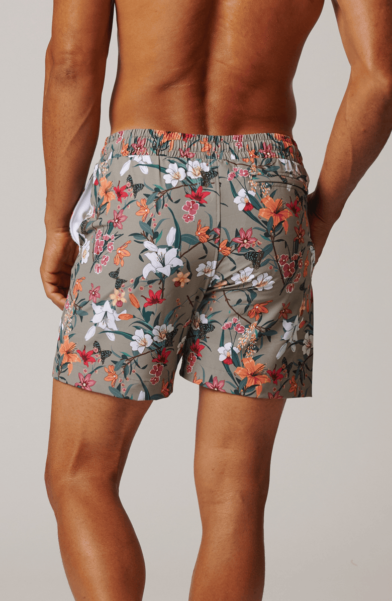 LEISURE LAB MeadowsSwimTrunk, Alternate, color, Dune