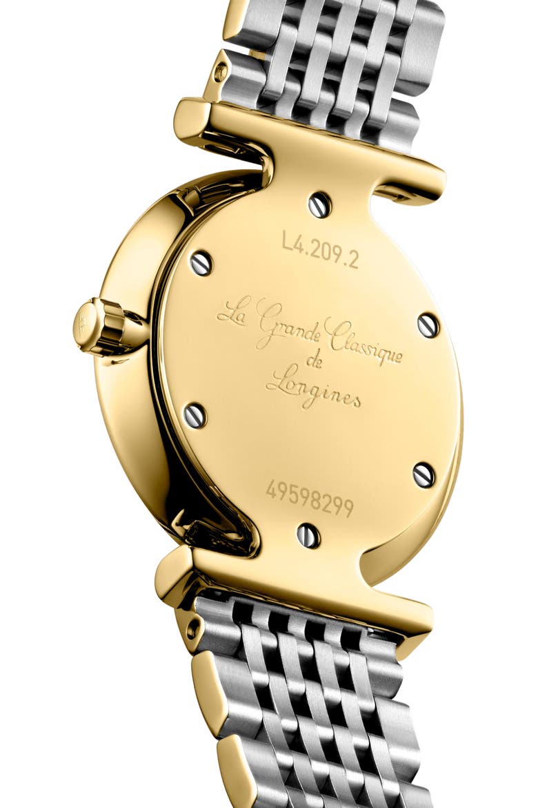 La Grande Classique Bracelet Watch, 24mm, Alternate, color, WHITE