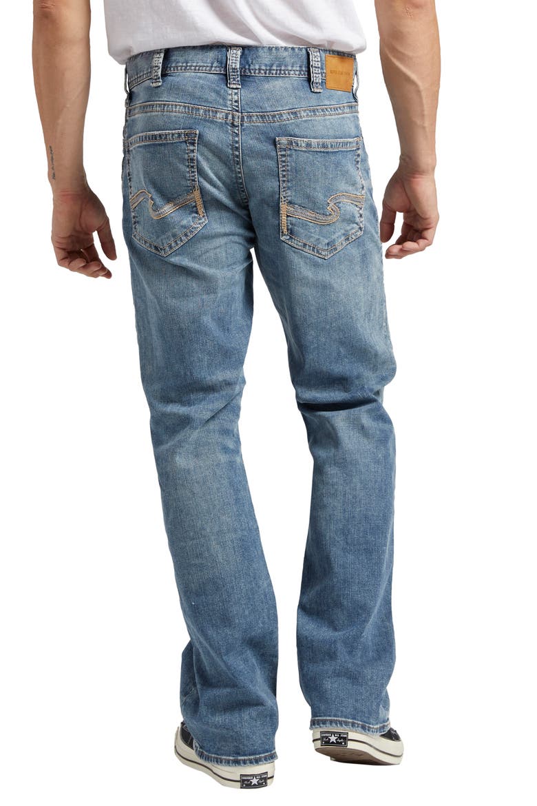 Craig Relaxed Fit Bootcut Jeans, Alternate, color, INDIGO